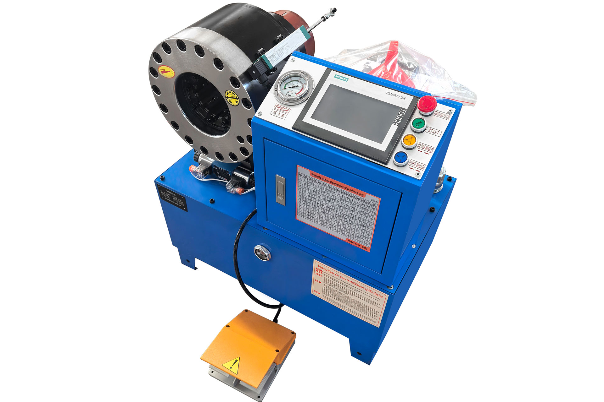 rt-120 sk型数控扣压机